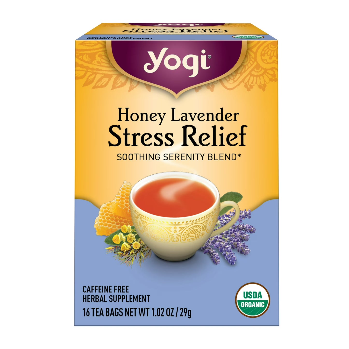 Yogi Tea Honey Lavender Stress Relief