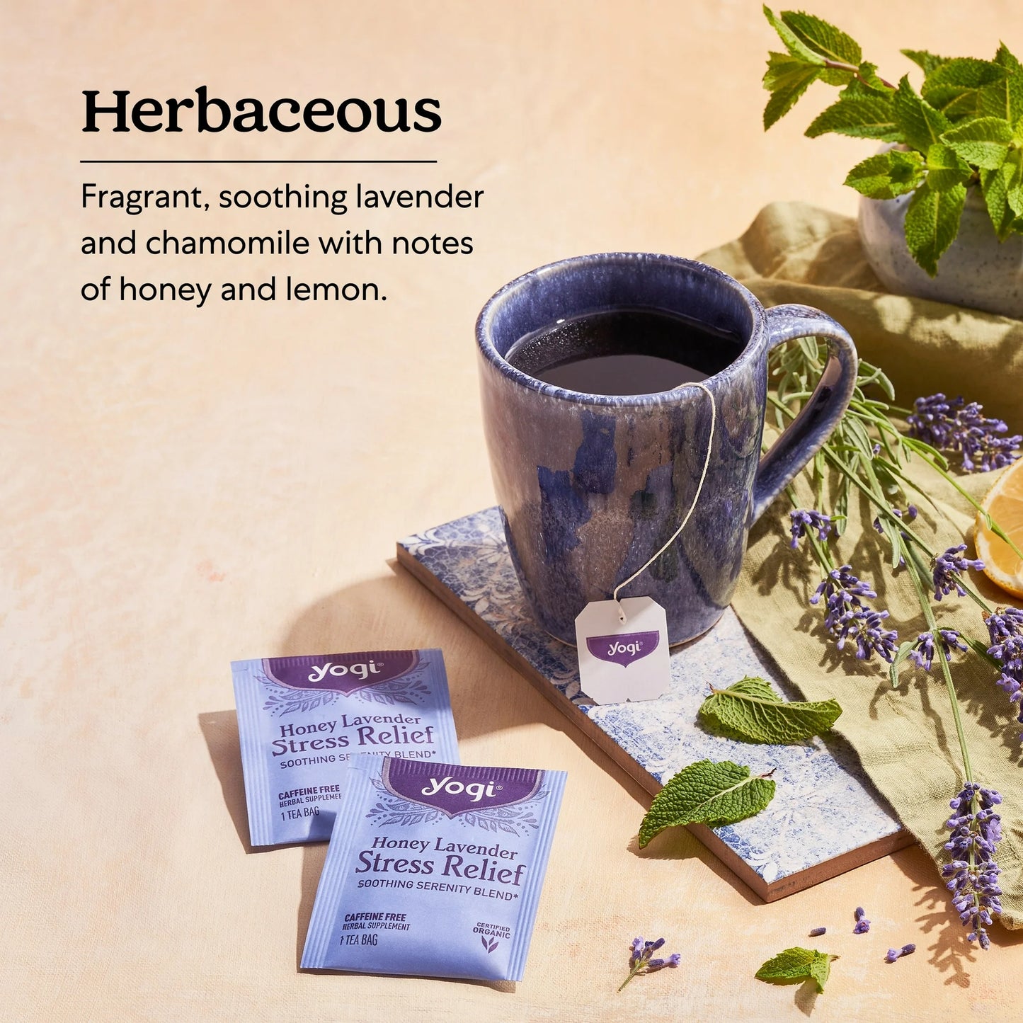 Yogi Tea Honey Lavender Stress Relief