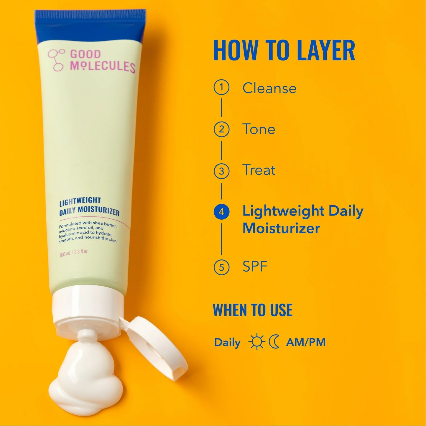 Good Molecules Lightweight Daily Face Moisturizer