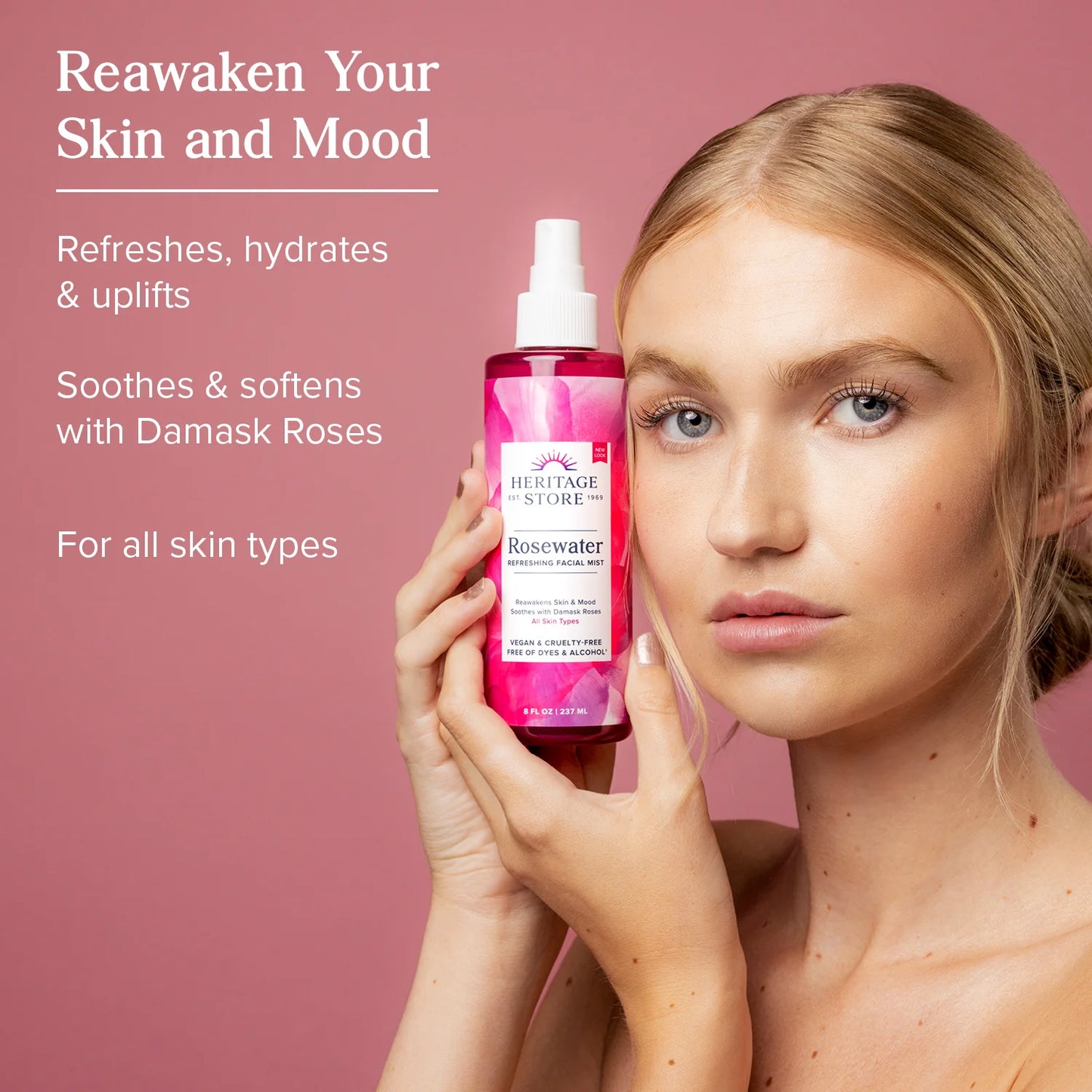 Heritage Store Rosewater Facial Mist