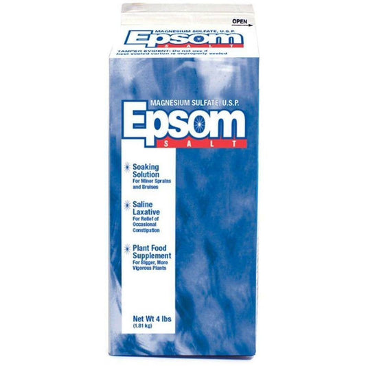 Epsom Magnesium Sulfate Soaking Solution Salt